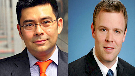 Mikio Kumada und Boris Pavlu von LGT Capital Management.