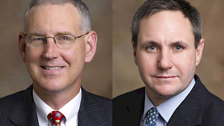 Rich Whitney, Leiter für Portfoliostrukturierung zuständigen Teams und Toby Thompson, Analyst im Bereich Portfoliostrukturierung von T. Rowe Price.