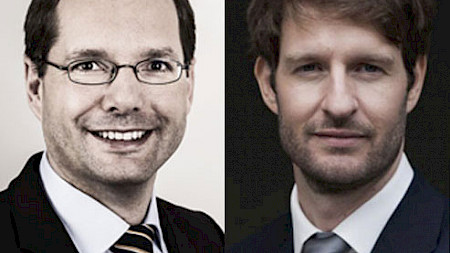 Andreas Schneller (EIC Partners AG) und Matthias Pfister (GL Funds), Manager des US Industrial Renaissance Fund.