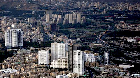 Skyline von Teheran (Bild Wikimedia Commons)