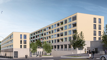 Das neu erworbene Grundstück in Aarburg. Illustration: IMMOFONDS