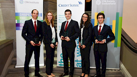 Valentin Pisa, Claire Eichinger, Adrien Ganninger de Botmiliau, Leila Rodriquez, Yvan Kirrassian (Bild: Carole Fleischmann).