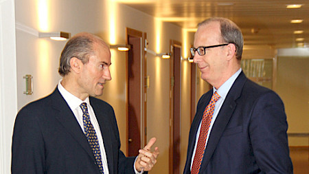 Die neusten Mitglieder des LGT-Stiftungsrats: Juan Bosch (l.) und Jordy Mark.