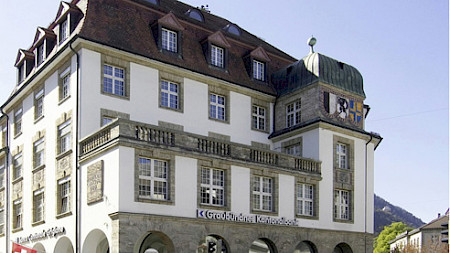 Hauptsitz der GKB in Chur (Bild: GKB).