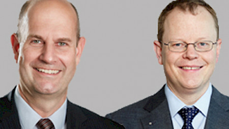 Bild: Dieter Widmer (links) und Andreas Janett (rechts).