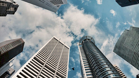 Financial District von Singapur (Foto Pixabay)