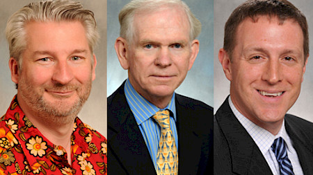 James Montier, Asset Allocation, Jeremy Grantham, Asset Allocation, und Lucas White, Focused Equity bei GMO. (v.l.r.)