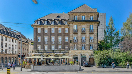 Das Wohn- und Geschäftshaus in Basel gehört neu zum Portfolio des Raiffeisen Futura Immo Fonds.