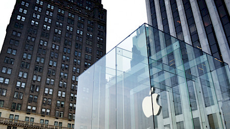 Apple Store in New York City. 