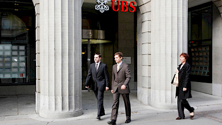 Banker schätzen ihre Berufsaussichten optimistischer ein. (Foto UBS)