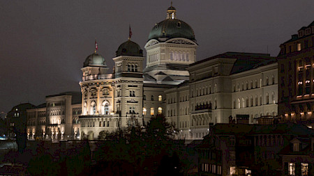 Blick auf das Bundeshaus in Bern. (Bild: Pixabay)