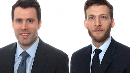 Andrew Mulliner und Ryan Myerberg von Janus Henderson.