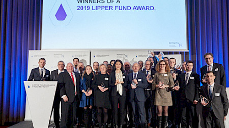 Die Gewinner der Lipper Fund Awards Switzerland 2019. (Bild: Lipper Fund Awards)