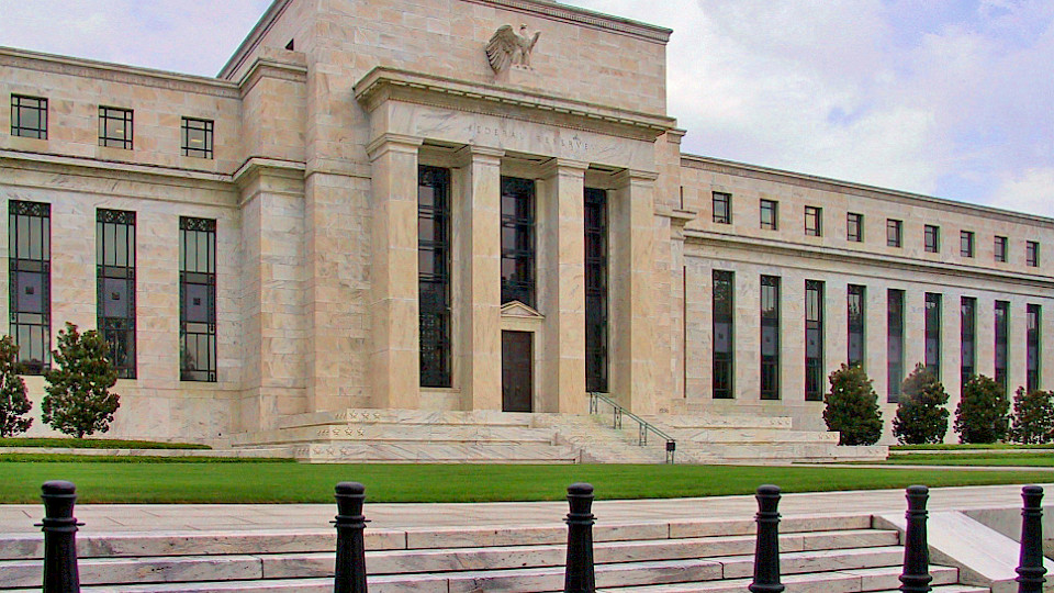 Die US-Notenbank Fed in Washington D.C. (Bild: Wikimedia Commons)