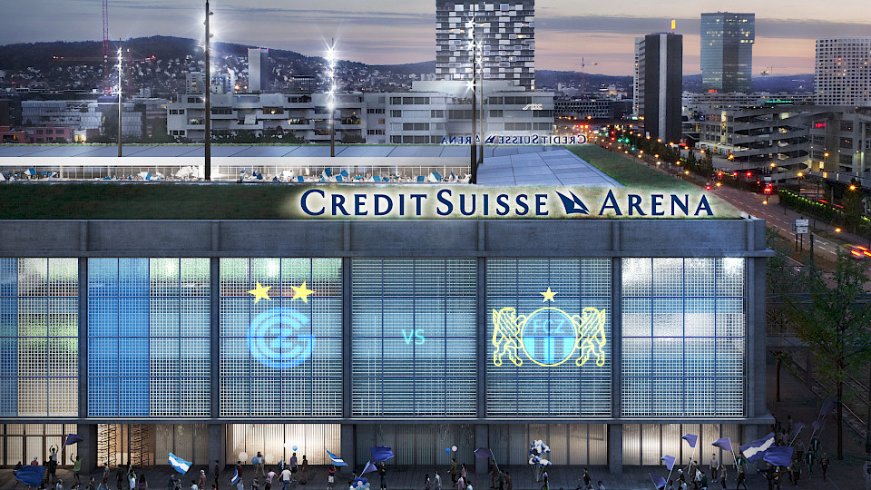 Der erste Startpfiff in der "Credit Suisse Arena" soll zum Beginn der Saison 2022/2023 erfolgen. (Bild: ZVG)