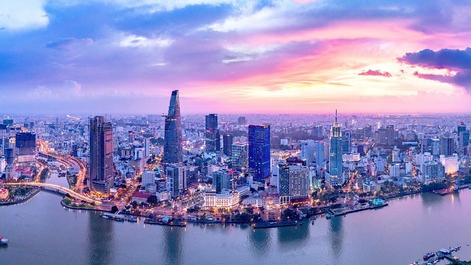 Aufstrebendes Vietnam: Ho Chi Minh City. (Bild: Nguyen Quang Tonkin/Shutterstock.com)