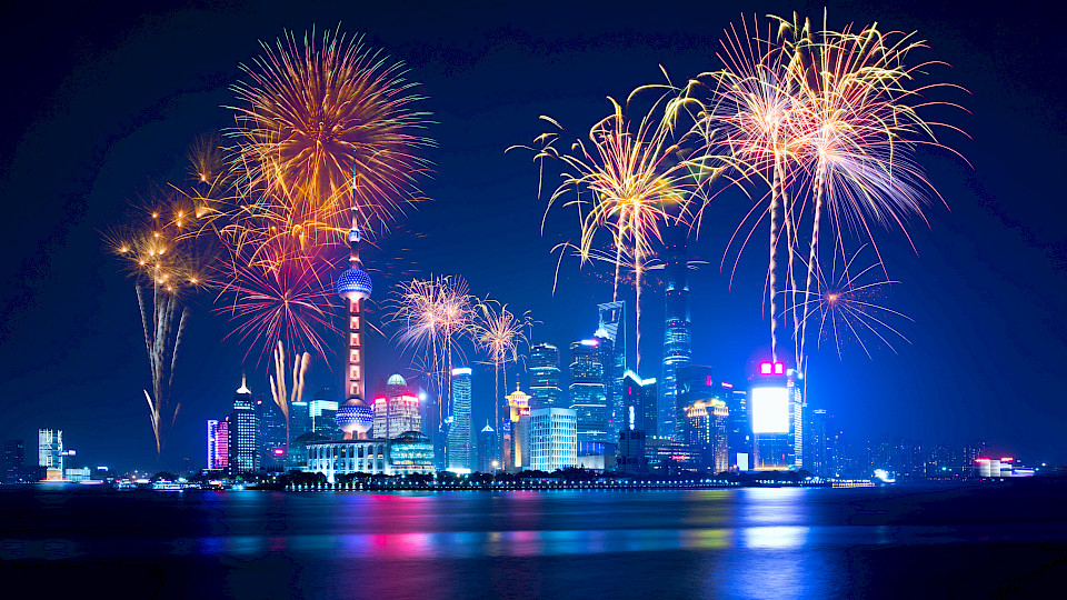 Die Volksrepublik China feiert am Dienstag den 70. Geburtstag. (Bild: shutterstock.com, Patrick Foto)