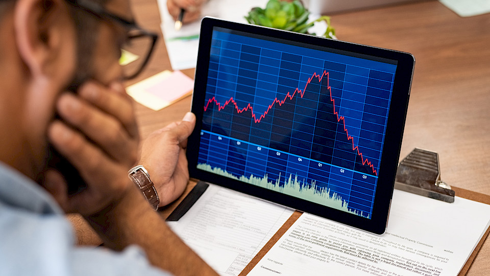 Der Deckungsgrad der Pensionskassen ist im 3. Quartal unter 100% Prozent gesunken. (Bild: Shutterstock.com/Rido)