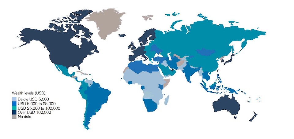Quelle: Global Wealth Report 2019