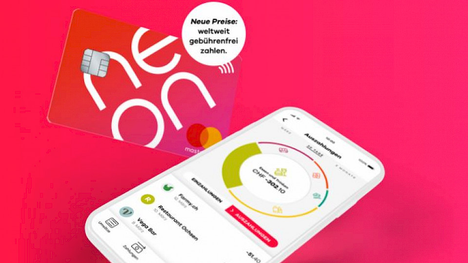 Das Zürcher Fintech-Unternehmen Neon will mit seiner Banking-App mit ausländischen Anbietern wie Revolut oder N26 gleichziehen. (Bild: ZVG)