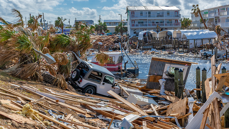 Mexiko Beach in Florida 2018 nach dem Hurrikan Michael (Bild: Shutterstock.com)