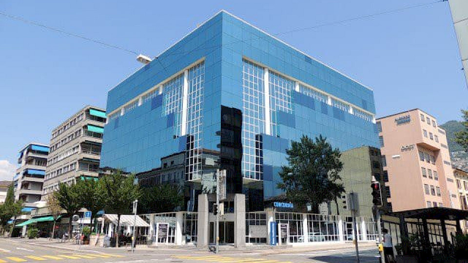 Die Büroliegenschaft Via Serafino Balestra 17 in Lugano war 2019 einer der Zukäufe des Swisscanto (CH) Real Estate Fund Swiss Commercial. (Bild: ZVG)