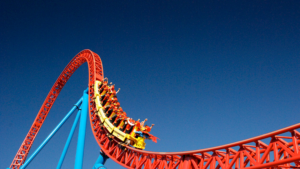 Die Entwicklung des Kreditmarktes im ersten Quartal 2020 lässt sich mit einer Achterbahnfahrt vergleichen, meint Jeff Boswell von Ninety One. (Bild: Shutterstock.com)