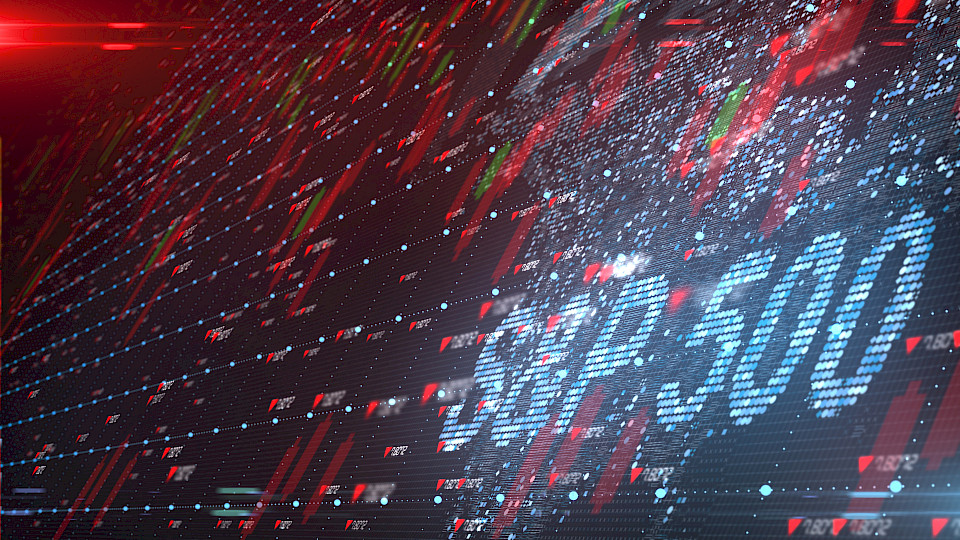 Der S&P 500 wird so stark wie selten zuvor von den stärksten Unternehmen, insbesondere aus den Sektoren Technologie und Kommunikation, getragen. (Bild: Shutterstock.com)
