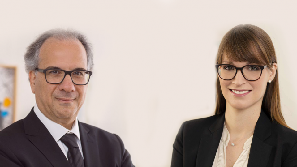 Josef U. Bollag, Präsident des Verwaltungsrats der Tareno und Sybille Wyss, CEO der Tareno