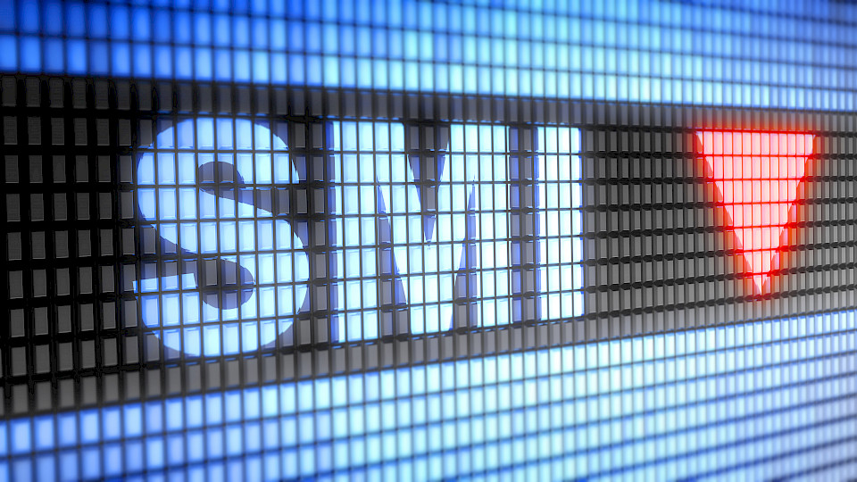 Am Donnerstag um 16.30 Uhr lag der SMI bei -2,3%. (Bild: Shutterstock.com/Pavel Ignatov)