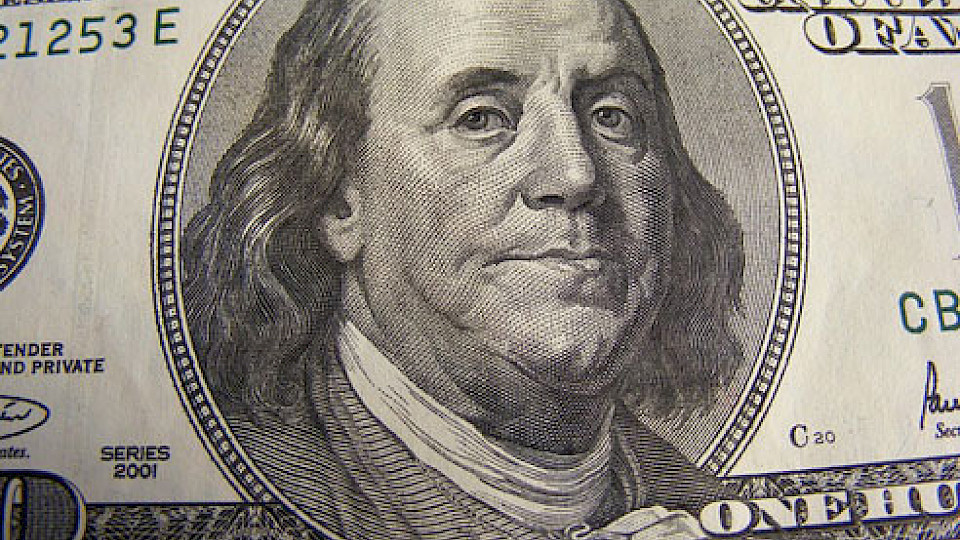Die Skepsis von Benjamin Franklin könnte verfrüht sein. Der Dollar wurde fälschlicherweise schon oft abgeschrieben. (Bild: Pixabay.com)