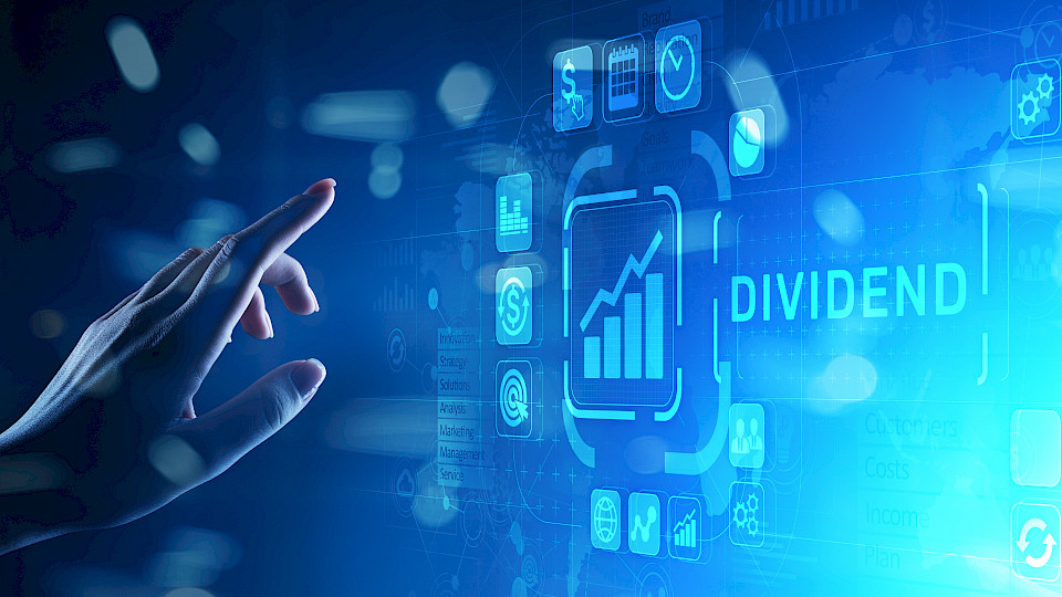 Dividendenaktien bieten sowohl in steigenden wie in fallenden Märkten eine Mehrrendite. (Bild: Shutterstock.com/Wright Studio)