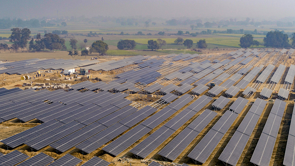 In Indien ist ThomasLloyd in sechs in Betrieb befindlichen Solarkraftwerken investiert.