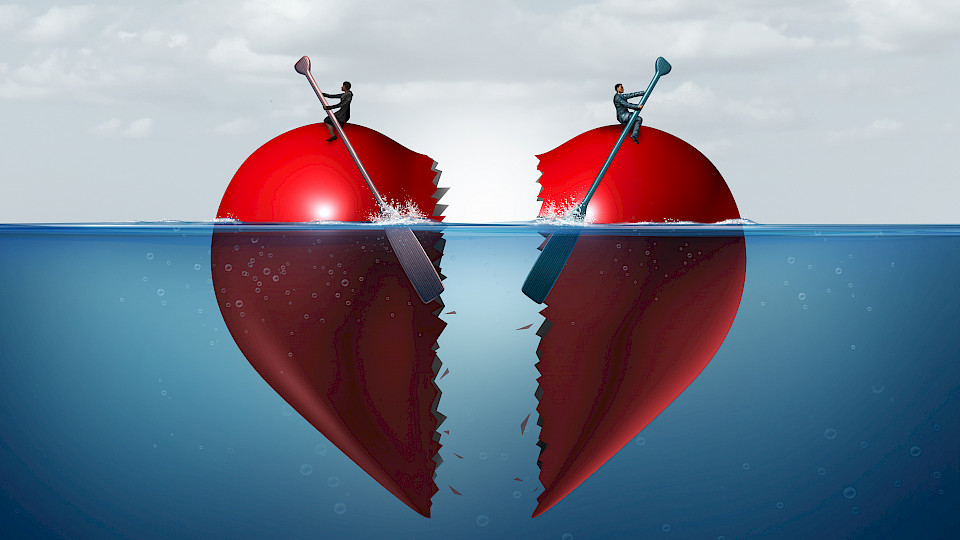 Die Auswirkungen einer Scheidung auf die Altersvorsorge sind für Frauen oft besonders gross. Sie werden aber häufig unterschätzt. (Bild: Shutterstock.com/Lightspring)