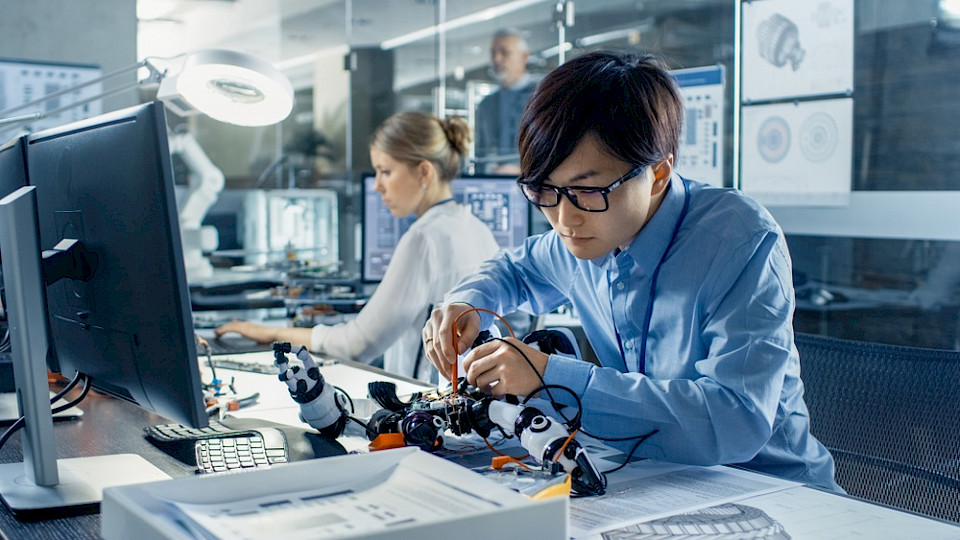Innovation ist einer der Treiber der Aktienkurse in China (Bild Shutterstock)