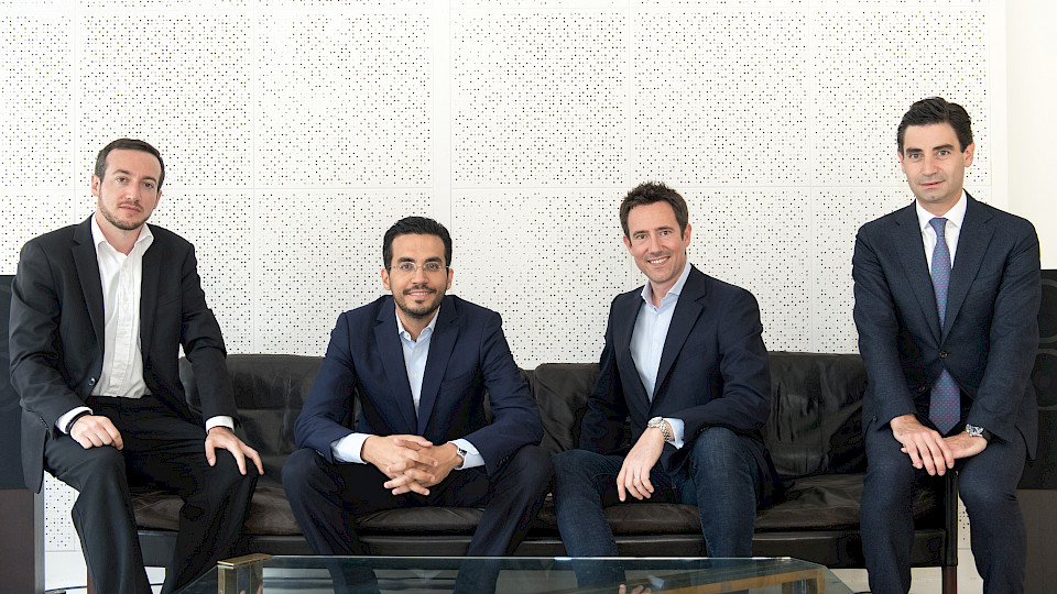 Die Gründer von Taurus (v.l.n.r.):  Jean-Philippe Aumasson, Lamine Brahimi, Sébastien Dessimoz, Oren-Olivier Puder