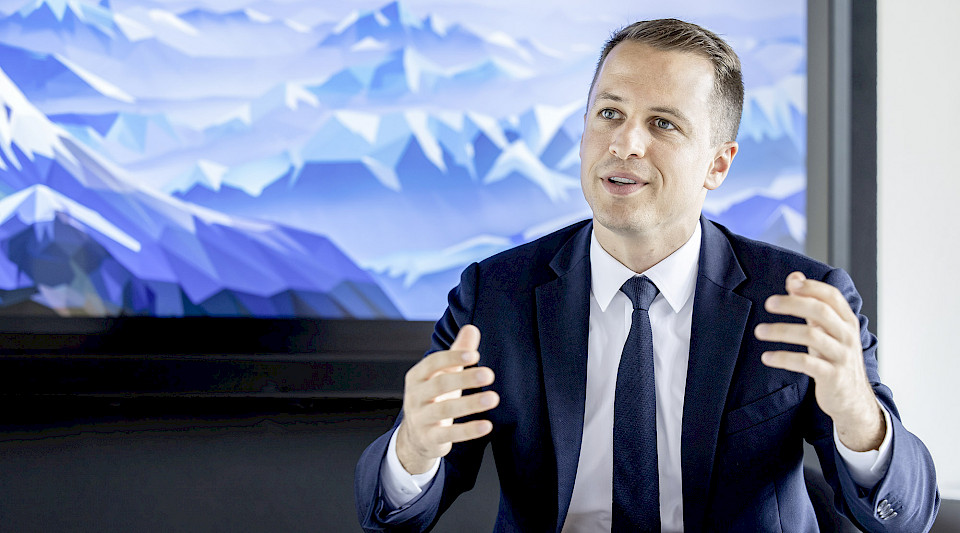 Adrian Schneider, Leiter Investment Center der Graubündner Kantonalbank