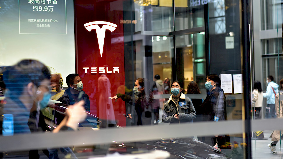 Tesla ist in China auf Expansionskurs. (Bild: Shutterstock.com/B.Zhou)