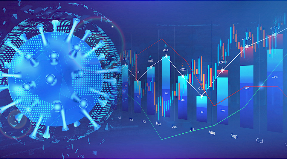 Obwohl die Corona-Pandemie weltweit noch nicht bewältigt ist, dürfte sie die Märkte immer weniger belasten. (Bild: Shutterstock.com/Sergeybitos)