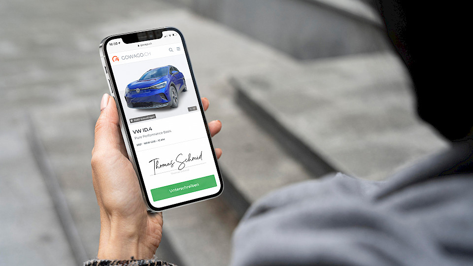 Gowago.ch ist der grösste Onlineanbieter der Schweiz für Autos zum monatlichen Preis. (Bild: ZVG)