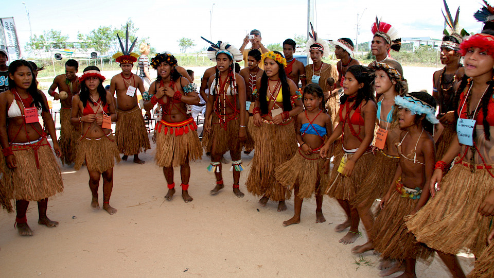 Pataxo Indianer in Bahia, Brasilien. (Bild: Shutterstock.com/Joa Souza)