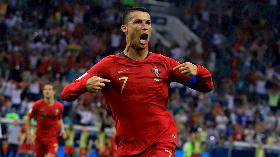 Christiano Ronaldo, hier im Dress der portugiesischen Nationalmannschaft, wird neu für Manchester United jubeln. (Bild: Shutterstock.com/GevorgGhazaryan)