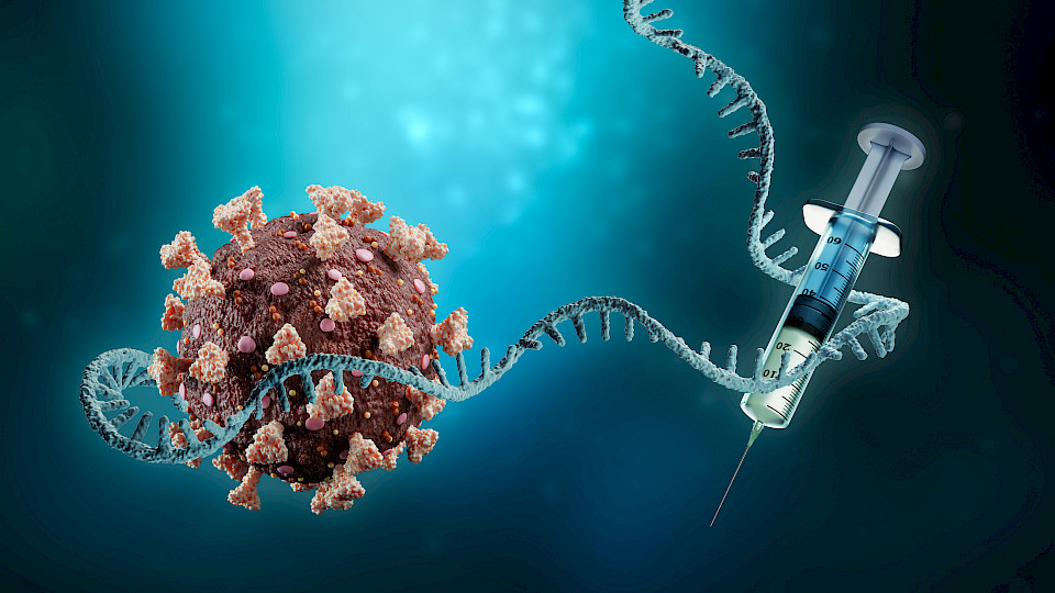 Die mRNA-Technologie wird die Behandlung von Krebs und Autoimmunerkrankungen revolutionieren. (Bild: Shutterstock.com/CROCOTHERY)