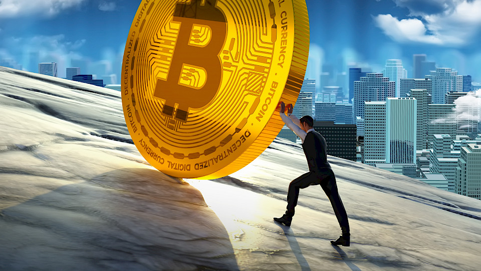 Gelingt es den Anlegern, den Bitcoin noch höher zu hieven? (Bild: Shutterstock.com / von increation87)