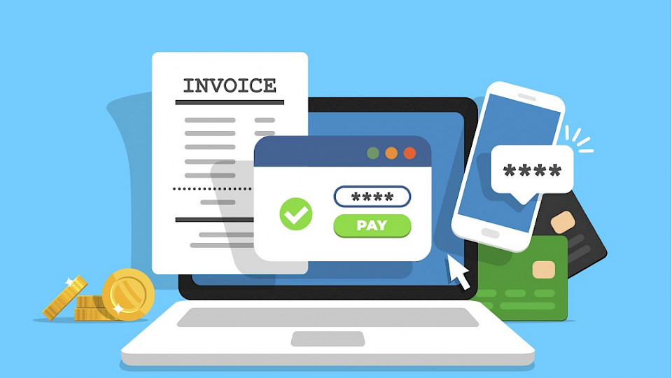 Beim voll integrierten Invoice-to-Payment Service wird die gesamte Wertschöpfungskette von der Rechnungserstellung bis zur Zahlung digitalisiert. (Bild: Shutterstock.com/Belozersky)