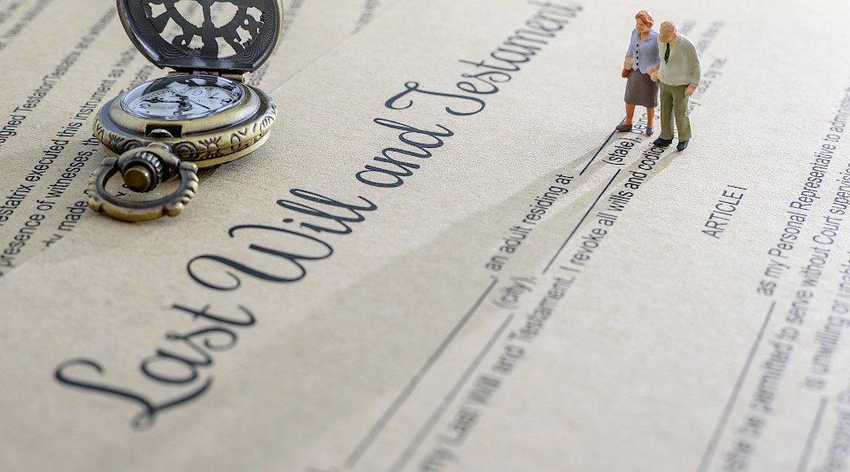 Trust & Will ist eine volldigitalisierte US-amerikanische Plattform für Nachlassplanung. (Shutterstock.com/William Potter)