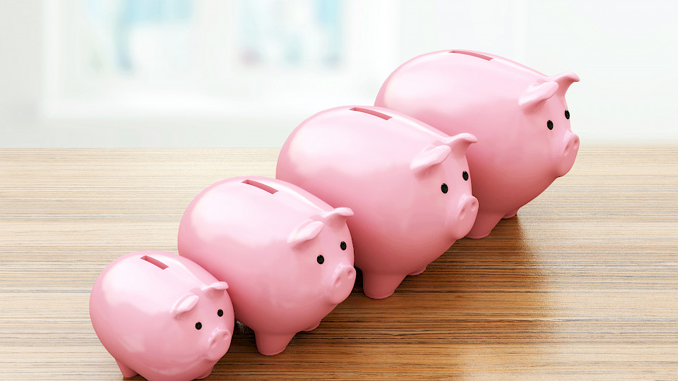 Grosse Pensionskassen performen besser als kleine. (Bild: Shutterstock.com/Visual3Dfocus)
