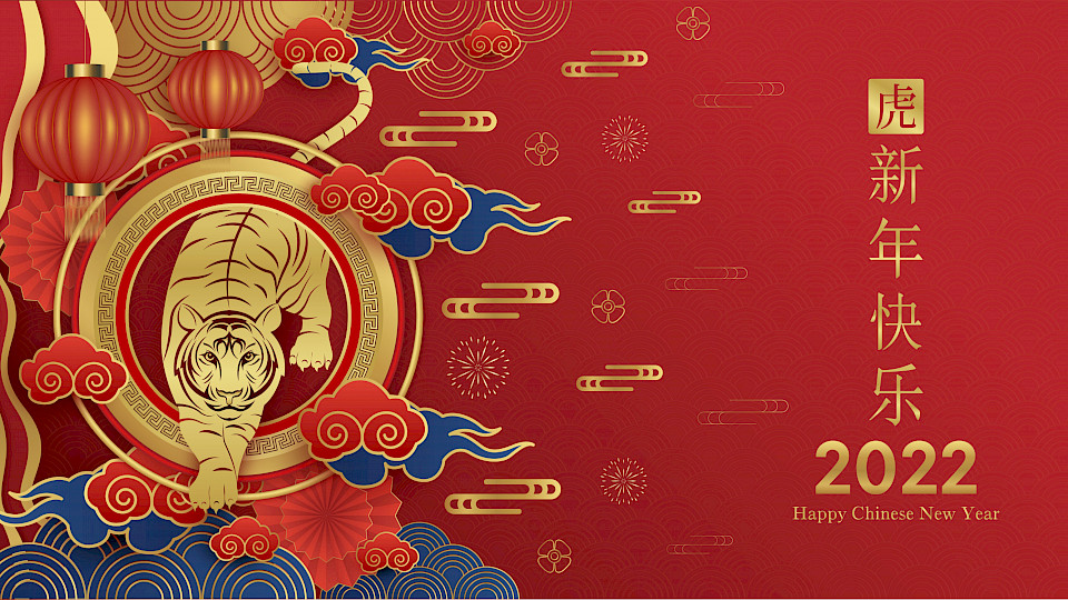 Am Dienstag, den 1. Februar, feiern Millionen von Menschen das chinesische Neujahrsfest, das Jahr des Tigers. (Bild: Shutterstock.com/Adisak Riwkratok)