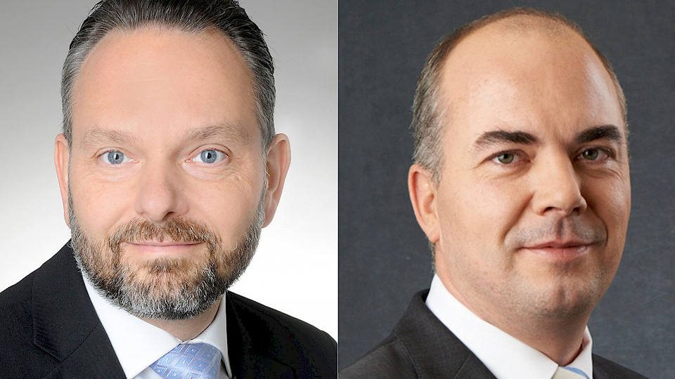 Stéphane Julen (links) und Oliver Rothenberger von Galix Investments. (Bild: zvg)