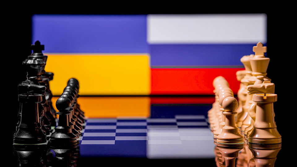 Das Spektrum der denkbaren Szenarien im Ukraine-Konflikt ist breit. (Bild: Shutterstock.com/Sunshine Seeds)